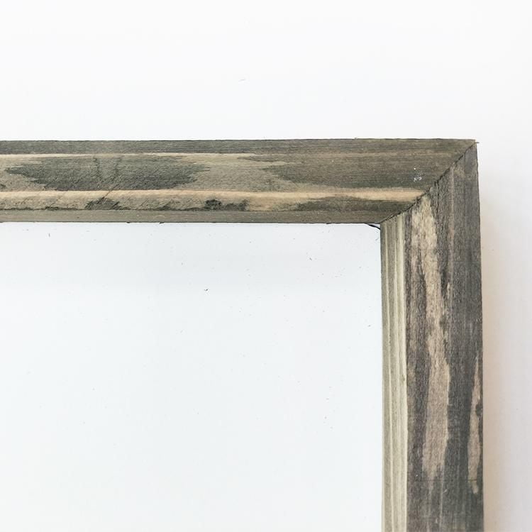 North Shore wood frame 8"X15", Wood frame 8"w x 15"h