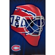 NHL Montreal Canadiens - Mask 16 Wall Poster, 22.375" x 34"