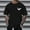 Black, variant on Trendy Men's T Shirts Casual Short Sleeve Graphic Tees Crew Neck Stylish Fashion Apparel for Everyday Wear