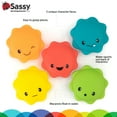 thumbnail image 5 of Sassy Macaron Squirters, 5 Pc Bath Toys 6 Months and Up, 5 of 6
