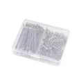 thumbnail image 4 of LEEYNEER 150 Pcs Épingles T Perruque Acier Planche de Blocage Ronde pour Marqueurs de Point de Crochet, 4 of 8