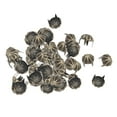 thumbnail image 2 of jifeng 5x50pcs Pumpkin Studs Metal Claw Nailhead Stud Rivet Spikes Bronze, 2 of 9