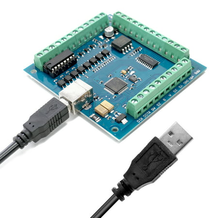Breakout Board CNC USB Port MACH3 100Khz 4 Interface Driver Motion Engraver Controller DIY Driver (Best Usb Cnc Controller)