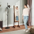 thumbnail image 2 of HOMCOM Lighted Mirrored Angle Adjustable w/16 LED Lights, 2 of 10