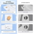 thumbnail image 5 of TUSHY Classic 3.0 Bidet Toilet Seat Attachment, Self-Cleaning, One Size, Easy Installation, White/Bronze, 5 of 10