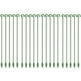 thumbnail image 2 of 20 Plant Stands,20 Pack Plant Support Stakes Upgrade Plant Support Garden Stakes Single Plant Stem Flower Support Rod With Support Ring Cage For Indoor Outdoor Plants Rose Orchid Flowers Stem Clear, 2 of 7