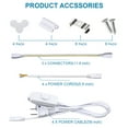 thumbnail image 5 of T8 4ft LED Shop Light Fixtures,Linkable, V Shape, 50W 5000K Daylight, 25-Pack, 5 of 7