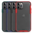 thumbnail image 2 of Matte Transparent TPU Shockproof (Red) Case Cover For Apple iPhone 12, 2 of 5