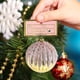 thumbnail image 2 of Adornos de bolas navideñas 6X Adornos de bolas de árbol de Navidad de oro rosa Favor de vacaciones Decoración irrompible para árbol de Navidad, 2 of 4