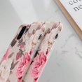 thumbnail image 2 of Case Compatible with Huawei P30 Pro, Shiny Floral Flowers Pattern Design Soft TPU Silicone Gel Rubber Bumper Scrub Case Ultra Thin Slim Fit Anti-Scratch Shockproof Protective Cover,Red, 2 of 3