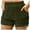 Army Green, variant on XuJwPNcy Womens Sweat Shorts Curved Hem Casual Lounge Shorts Workout Athletic Shorts with Pockets