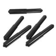 thumbnail image 6 of IBASETOY Toilet Paper Holder Replacement Rod Black PP Stainless Steel Easy Install Spring Loaded 5Pcs, 6 of 8