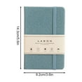 thumbnail image 4 of ​​A6 Hardcover Lined Journal Notebook - 160 Page Pocket Diary with Elastic Closure, Cream Paper for Writing Notes, 3.6x5.6 Inch​​, 4 of 7