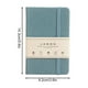 thumbnail image 4 of Xihbxyly Diario A6, Cubierta Clásica de Cuero Rayado, 160 Páginas, Diseño Duradero, Cierre Elástico y Marcapáginas, Ideal para Tomar Notas, Viajar o Diarios, Ideal para Hombres y Mujeres, Un Excelent, 4 of 7