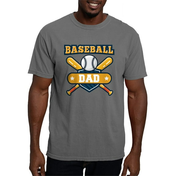 CafePress - Baseball Dad T Shirt - Mens Comfort Colors Shirt