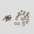 thumbnail image 3 of Accesorios de Bricolaje BLESIY 20 Piezas de Cuero Patrones de Plata Remaches, 3 of 8