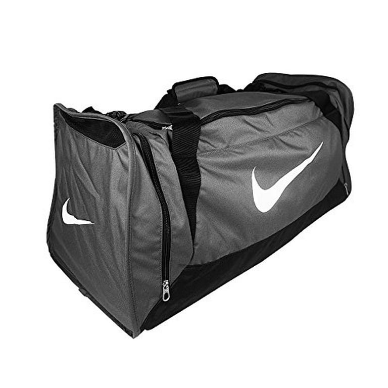Nike Brasilia 6 Duffel Bag Black/White Size Medium 