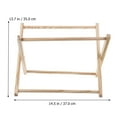 thumbnail image 4 of WAXIAYU Diy Bohemian Macrame Magazine Rack Frame Towel Storage Basket, 4 of 7