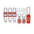 thumbnail image 2 of Kit de Bloqueo y Etiquetado Yashi Candado de Seguridad Rojo, 2 of 5
