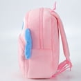 thumbnail image 5 of QEFJNO 10" Toddler Backpack Kids Pink Penguin Soft Plush Bag Mini Travel Bag for Girl Boy 2-5Y, 5 of 10