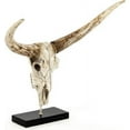 thumbnail image 2 of Wall Decor Bull Skull Animal Polyresin New ZT-1712, 2 of 3