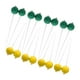 thumbnail image 2 of 8 piezas Ladders Golf Balls Reemplazo de Dia 165 In, actividades de juego de golf en interiores o al aire libre, pelotas de juego de lanzamiento de Amarillo y verde, 2 of 8