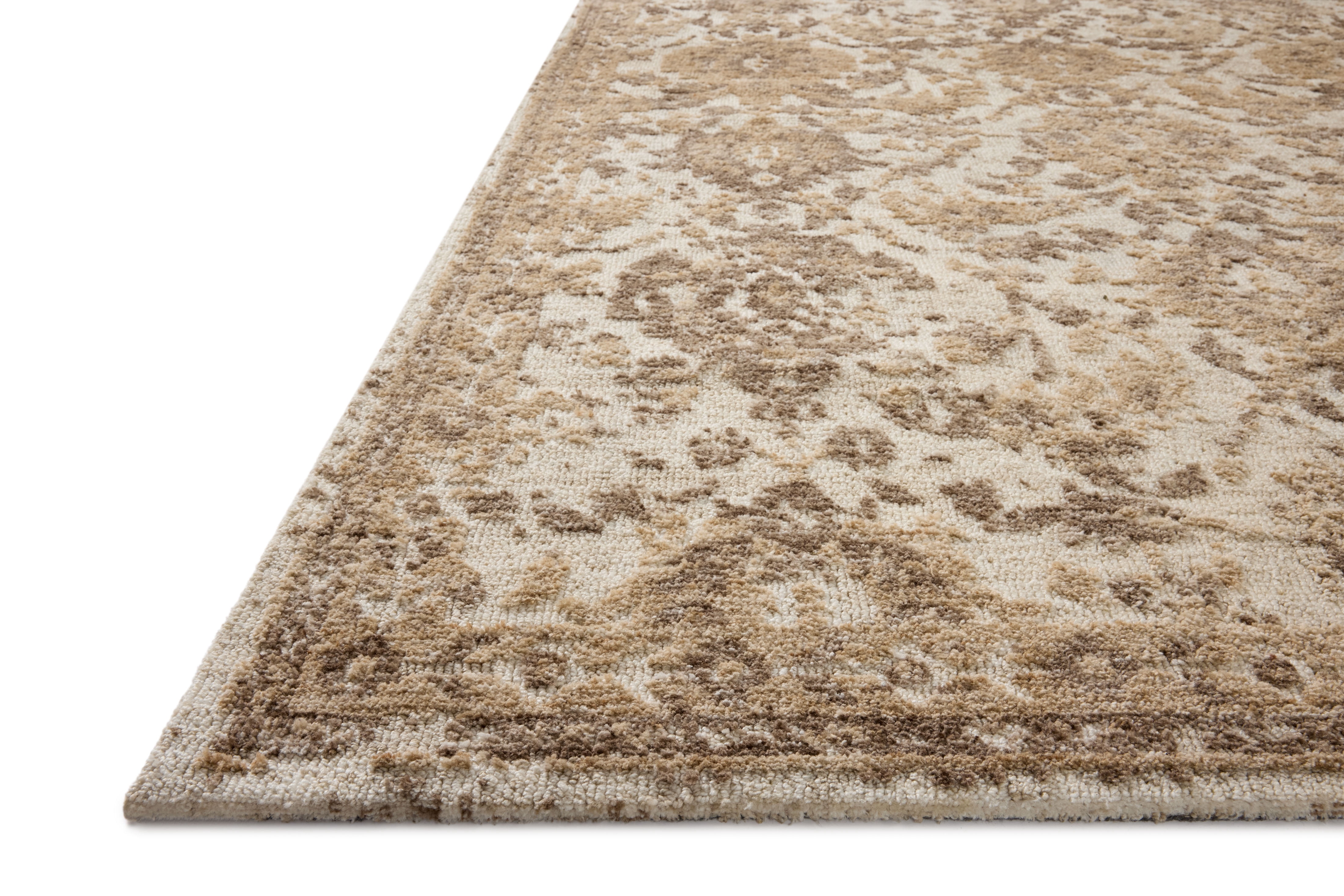 Loloi Percival Ivory / Natural 3'-6" x 5'-6" Area Rug