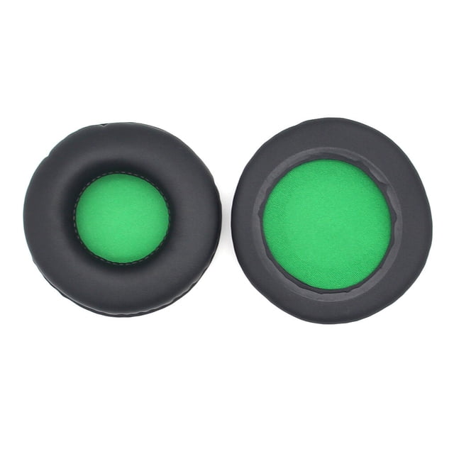 Sidaley Almohadillas para los oídos Cojines Funda protectora de cuero Esponja Auriculares en la oreja Accesorios Reemplazo para Skullcandy Hehs2.0 Verde Type3 NO3