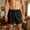 #26-Black, variant on Men's Plaid Boxer Shorts Elastic Waist Breathable Casual Loungewear Shorts for Men Navy XXXL Big & Tall Gifts for Father