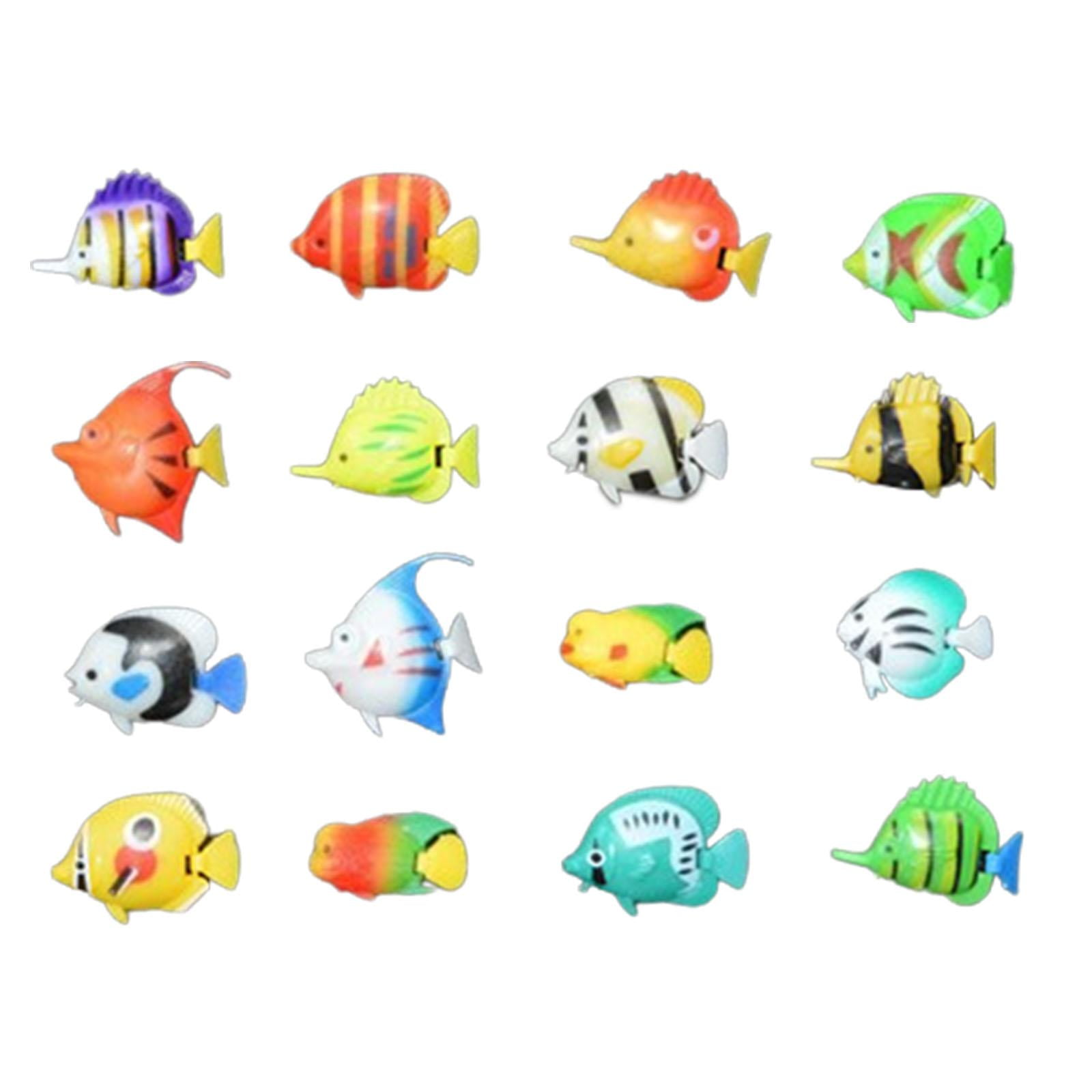 Bothyi 3x20x Tropical Buoyant Fishes Decoration for Fishes Tank Water Filled Equipment