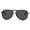 gun gray lens, variant on Retro Pilot Polarized Sunglasses for Men Women Spring Hinge Glasses