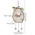 thumbnail image 3 of Precios Inmejorables, Comedero para pájaros colgante Comedero para pájaros con ventosa Comedero para pájaros portátil con flores Akmoler, 3 of 8