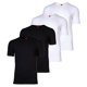thumbnail image 1 of s.Oliver Camiseta para hombre, 4-Pack - Básica, Cuello redondo, Liso Blanco/negro XXL (XX-Large), 1 of 5