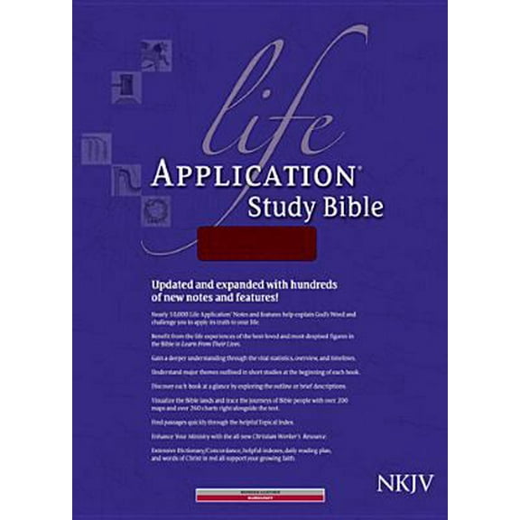 Pre-Owned Life Application Study Bible-NKJV (Unknown) 0842340394 9780842340397
