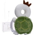 thumbnail image 1 of Baby Walkers Protector de cabeza ajustable para bebé con correa de seguridad (blanco, tortuga), 1 of 5
