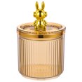 thumbnail image 1 of Simple Style Storage Jar Cartoon Figurine Decoration Canister Acrylic Transparent Sundries Can, 1 of 9