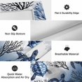 thumbnail image 6 of Coastal Sea Turtles Outdoor Rug for Patio/Deck/Porch, Non-Slip Large Area Rug 6 x 9 Ft, Summer Coral Ocean Beach Gradient Blue Indoor Outdoor Rugs Washable Area Rugs, Camping Rug Carpet Runner, 6 of 8