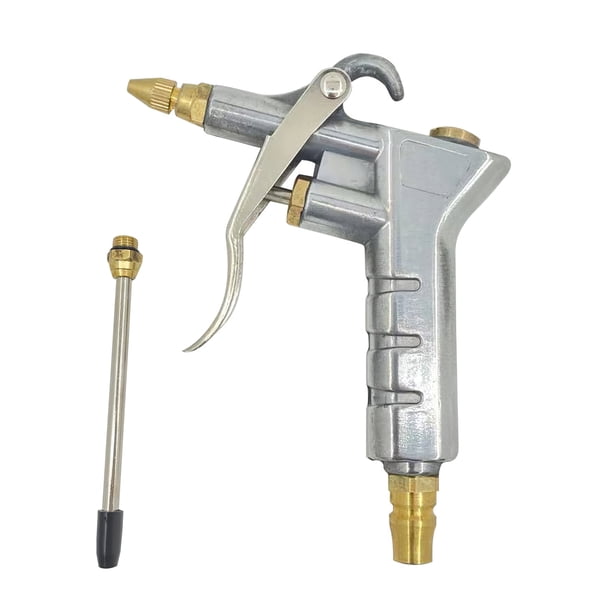 Pistola De Soplado De Aire Compresor De Aire De Alto Rendimiento Duster Soplador De Polvo Ampliamente Utilizado Con Gancho De Boquilla De Aire Ajustable Para La Industria Doméstica De Eliminación De Noticed TO002635-00