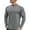 Gray, variant on Mgmyaa Men's Slim Fit Thermal Base Layer Mock Turtleneck Long Sleeve Athletic Compression Warm Under Shirt