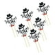 thumbnail image 2 of 6x Cake Topper Card Decoration Supplies para 40 Yuyangstore Toppers de magdalenas hawaianas, 2 of 8