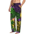 thumbnail image 2 of Bingfone Mardi Gras7 Mens All Over Print Sleep Pajama Pants-Small, 2 of 9