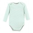 thumbnail image 4 of Hudson Baby Cotton Long-Sleeve Bodysuits, 3-Pack, Newborn- 24 Months, 4 of 5