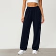 thumbnail image 7 of UKHCCC Women's Sweatpants with Pockets Elastic Waist Casual Drawstring Jogger Pants Cozy Lined Relaxed Fit Lounge Workout Streetwear S-3XL, 7 of 7