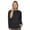 Black, variant on LAT Women’s Heavyweight Long Sleeve T-Shirt 100% Ring-Spun Cotton Crewneck Relaxed Casual Tee (Heather+Denim 2 Pack, 2XL)
