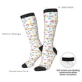 thumbnail image 4 of Naloa Happy Easter Thigh High Socks Extra Long Stretchy Sock Women Over Knee High Opaque Stocking Daily Wear, 4 of 6