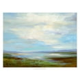 thumbnail image 2 of Finch, Sheila 32x26 Gold Ornate Wood Framed with Double Matting Museum Art Print Titled - Looking North, 2 of 4