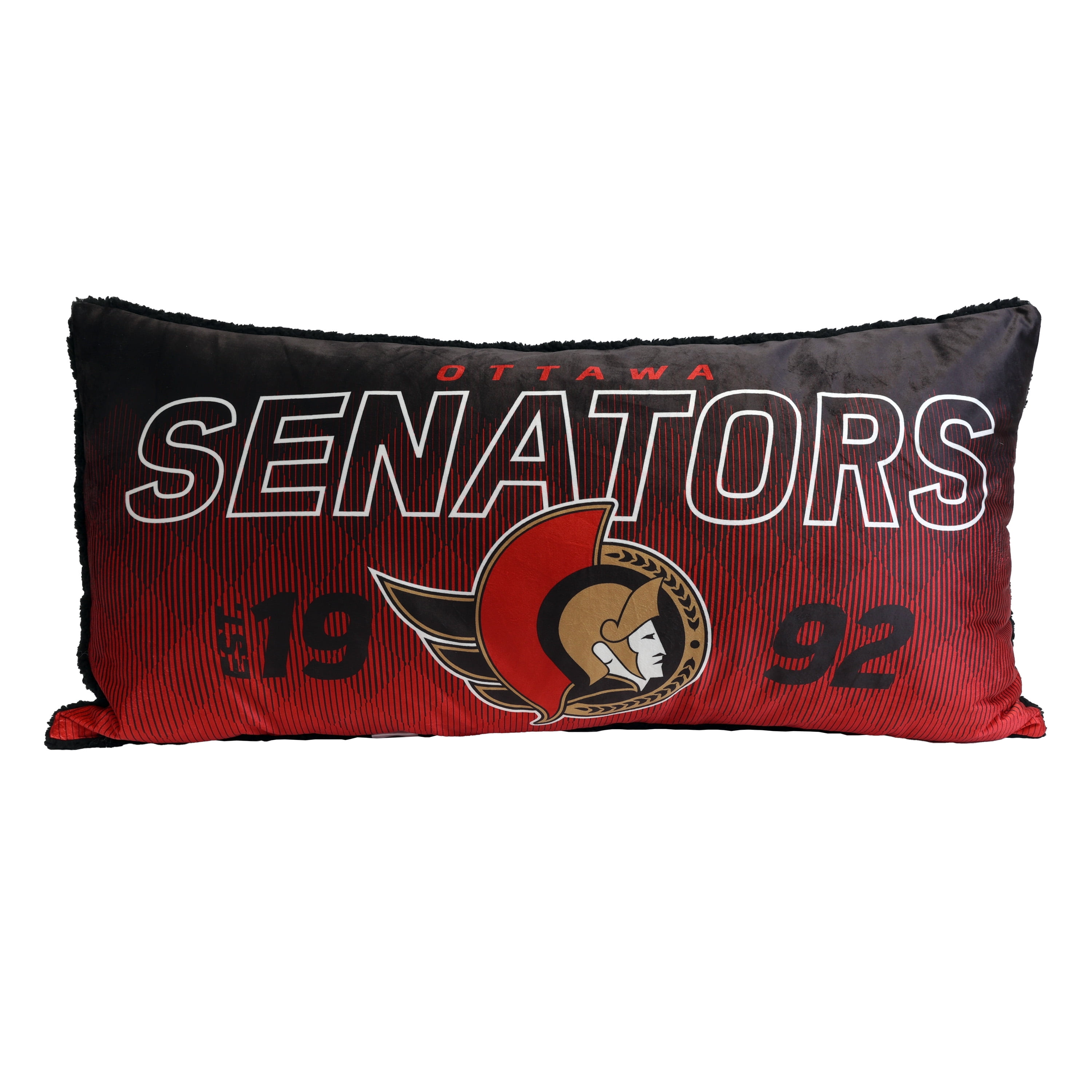 NHL Ottawa Senators Game Time Body Pillow, 18" x 36", NHL OTTAWA SENATORS BODY PILLOW