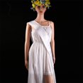 thumbnail image 2 of Blank Satin Sash, 2 Pcs Party Decorations DIY Sashes(White), 2 of 5