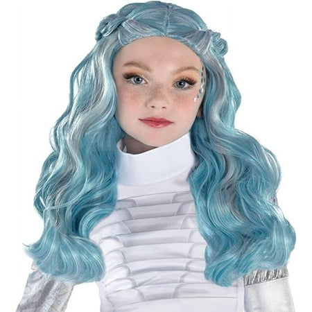 Party City Zombies 3 Blue Costume Wig, for Girls, 1pc