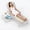 Beige, variant on Garvee Sun Tanning Chair, Folding Chaise Lounge Chairs with Table, Stripe